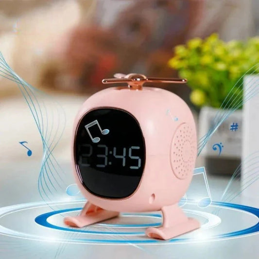 F23 Aromatherapy Bluetooth Alarm Clock Stand Subwoofer Speaker