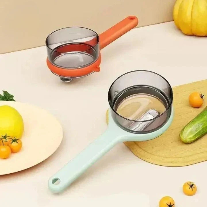Multi-Function Potato Peeling Knife with Storage Bucket Vegetable & Fruit Peeler