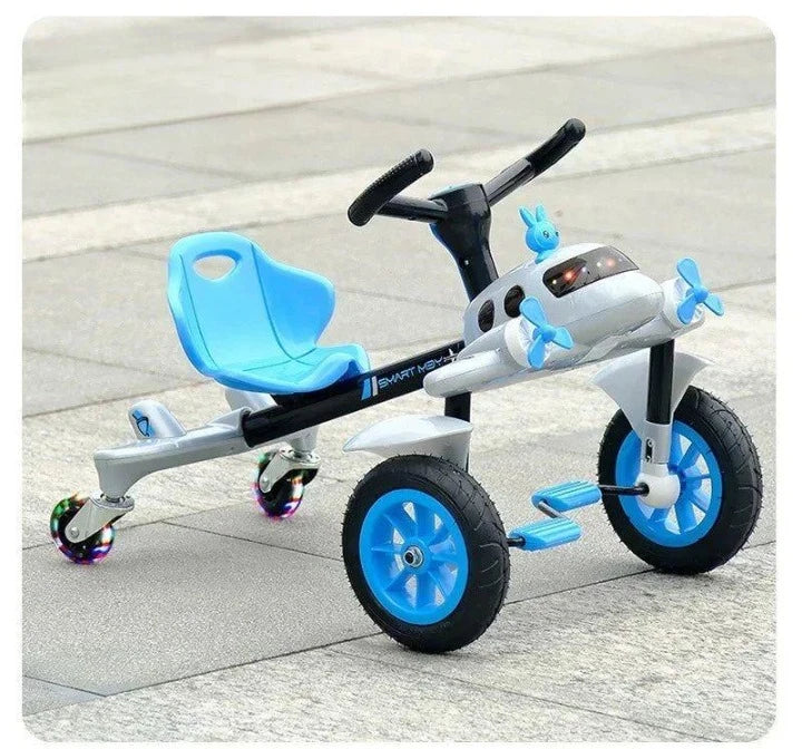 New Hot Sale Children’s Four‑Wheel Balance Bike Kids Drift Four‑Wheeler Children’s Tail Flickering Bike