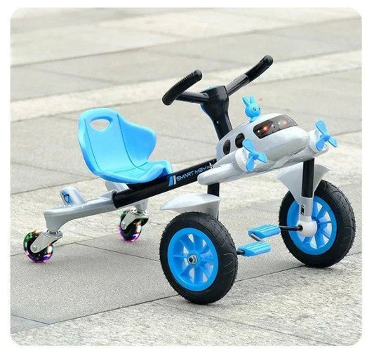New Hot Sale Children’s Four‑Wheel Balance Bike Kids Drift Four‑Wheeler Children’s Tail Flickering Bike